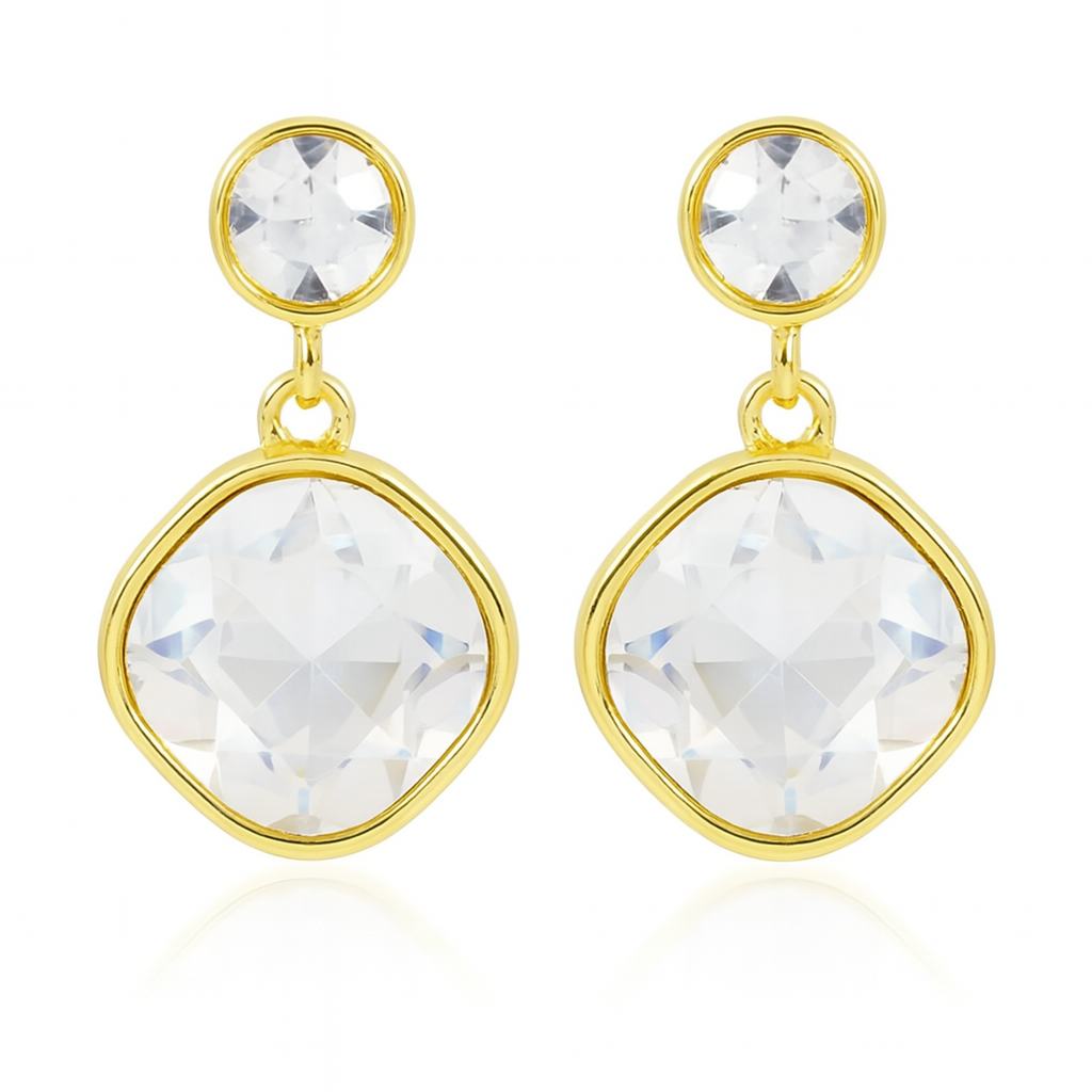 Water Effect Stone Drop Earrings