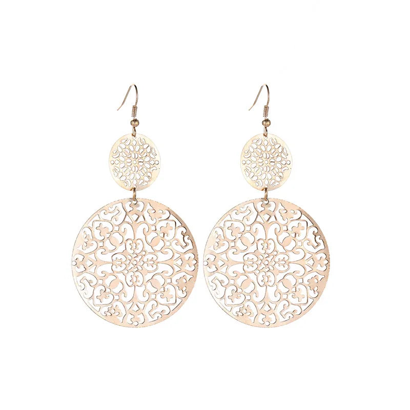 Vintage Silver Boho Earrings – Casual Everyday Elegance