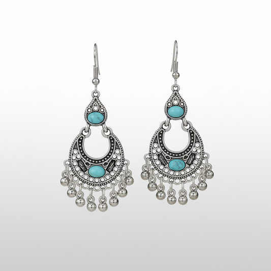 Retro Ethnic Bohemian Tassel Earrings – Scenic Statement Design