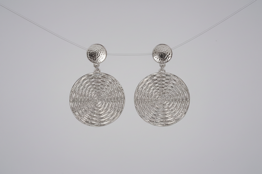 Luxurious Geometric Stainless Steel Earrings – Modern Elegance