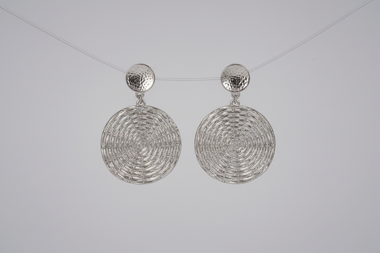 Luxurious Geometric Stainless Steel Earrings – Modern Elegance