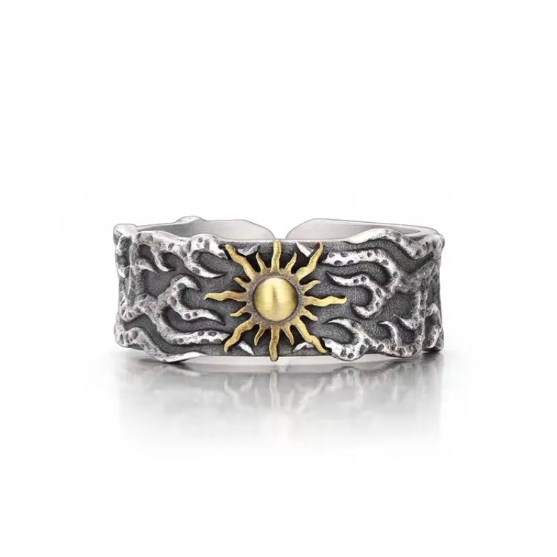 Retro Sun Ring