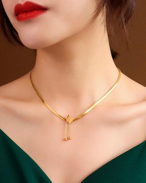 Butterfly Snake Chain Necklace
