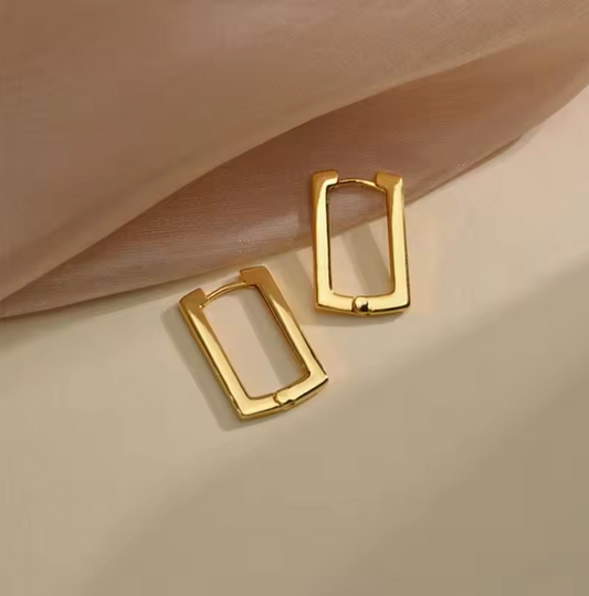 Rectangle Statement ear cuffs image 0