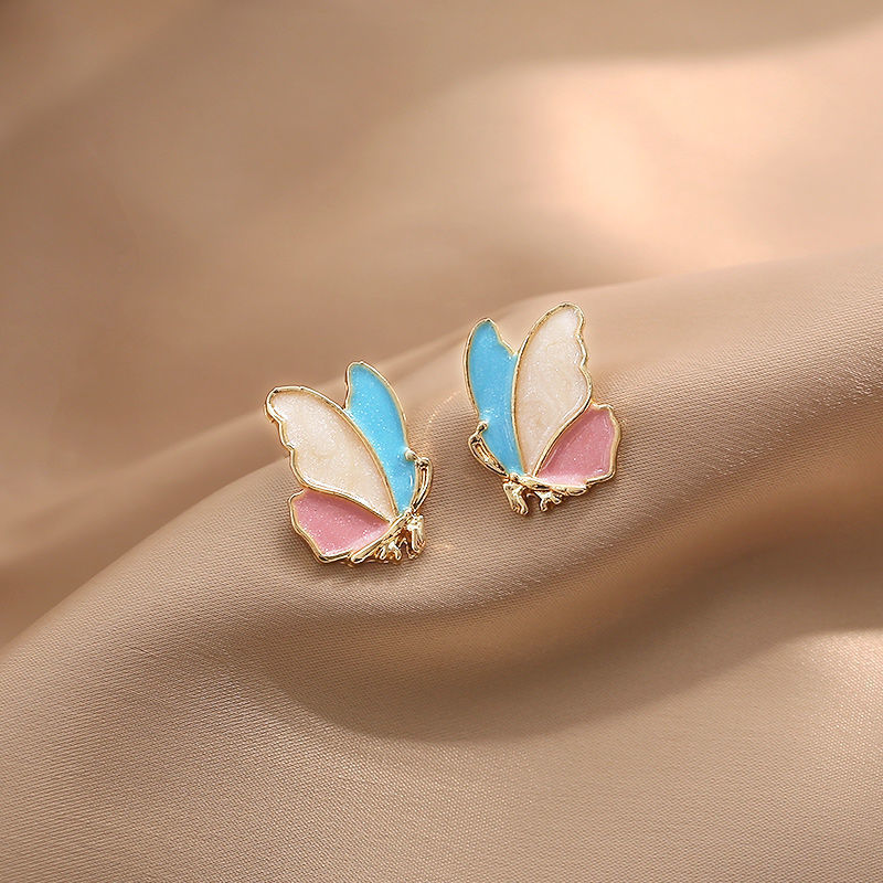 Butterfly Stud Earrings image 1