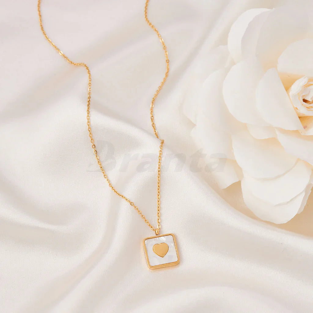 Eterna Square Heart Necklace image 1