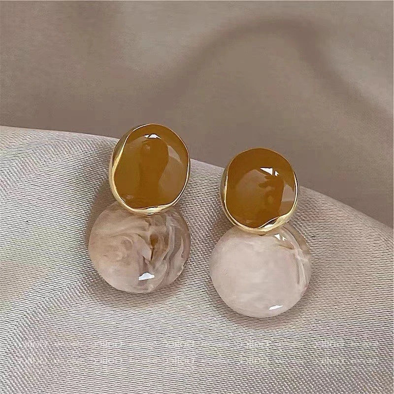 Enamel Acetic Pendant Earrings image 0