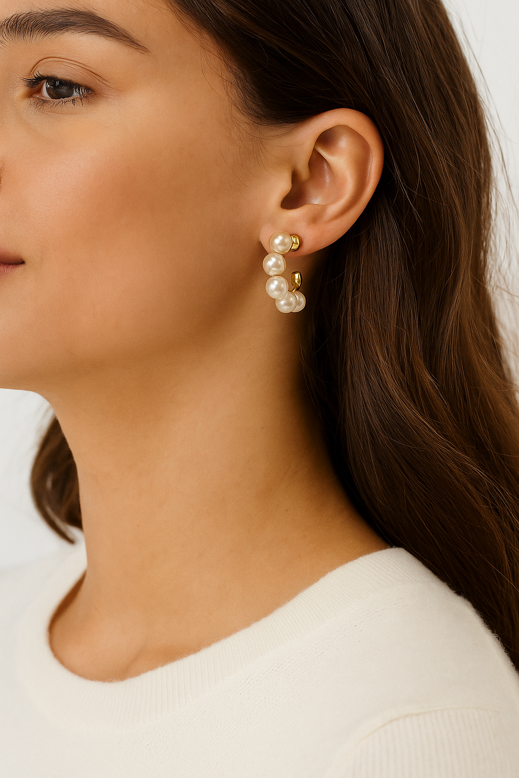 Elegant Pearl Earrings