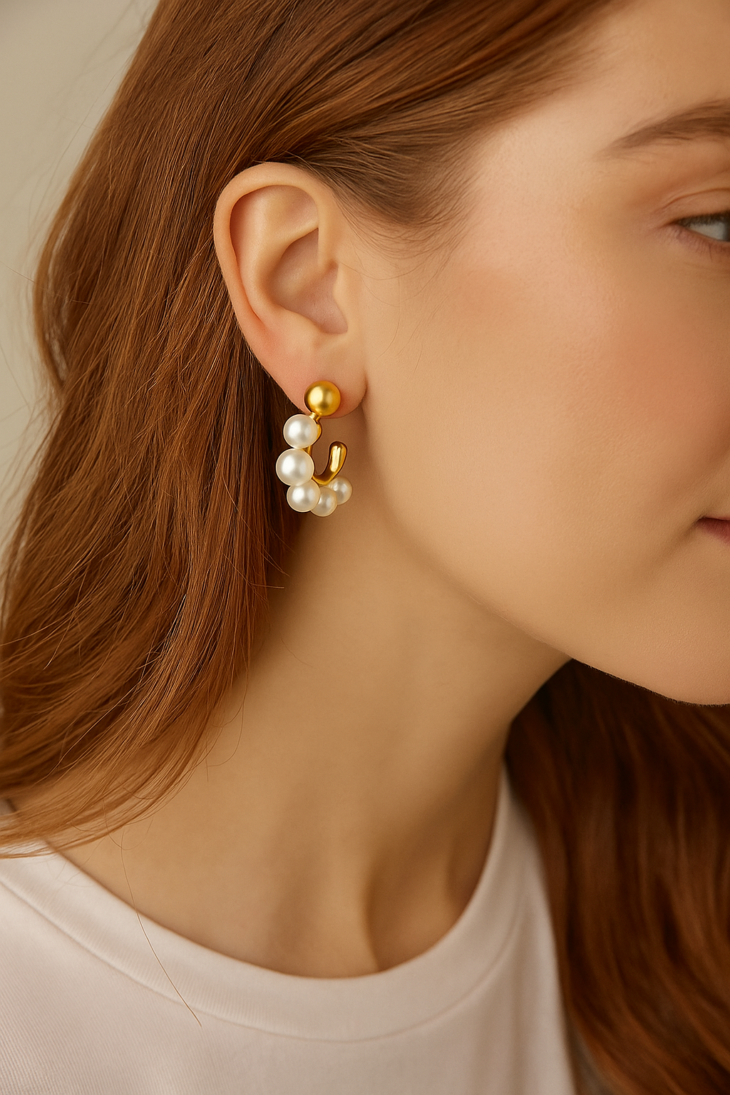 Elegant Pearl Earrings