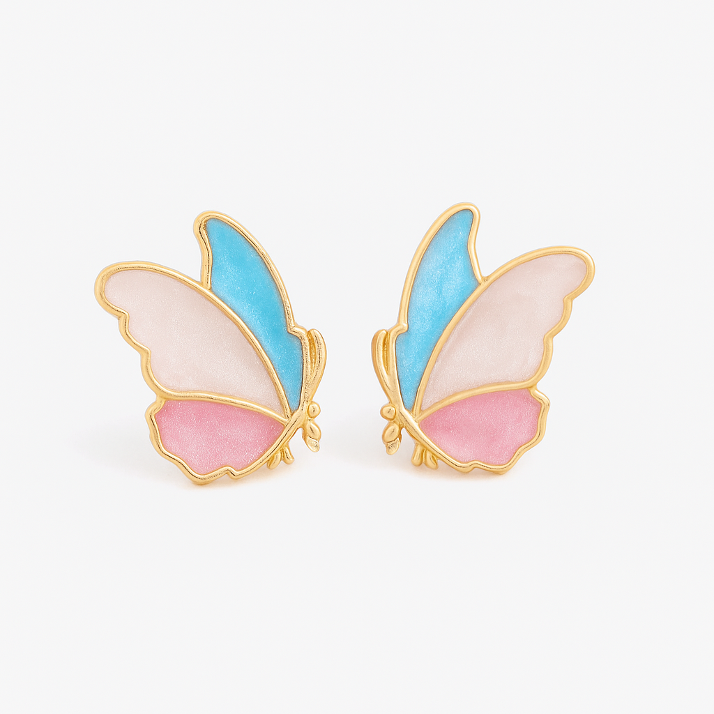 Butterfly Stud Earrings