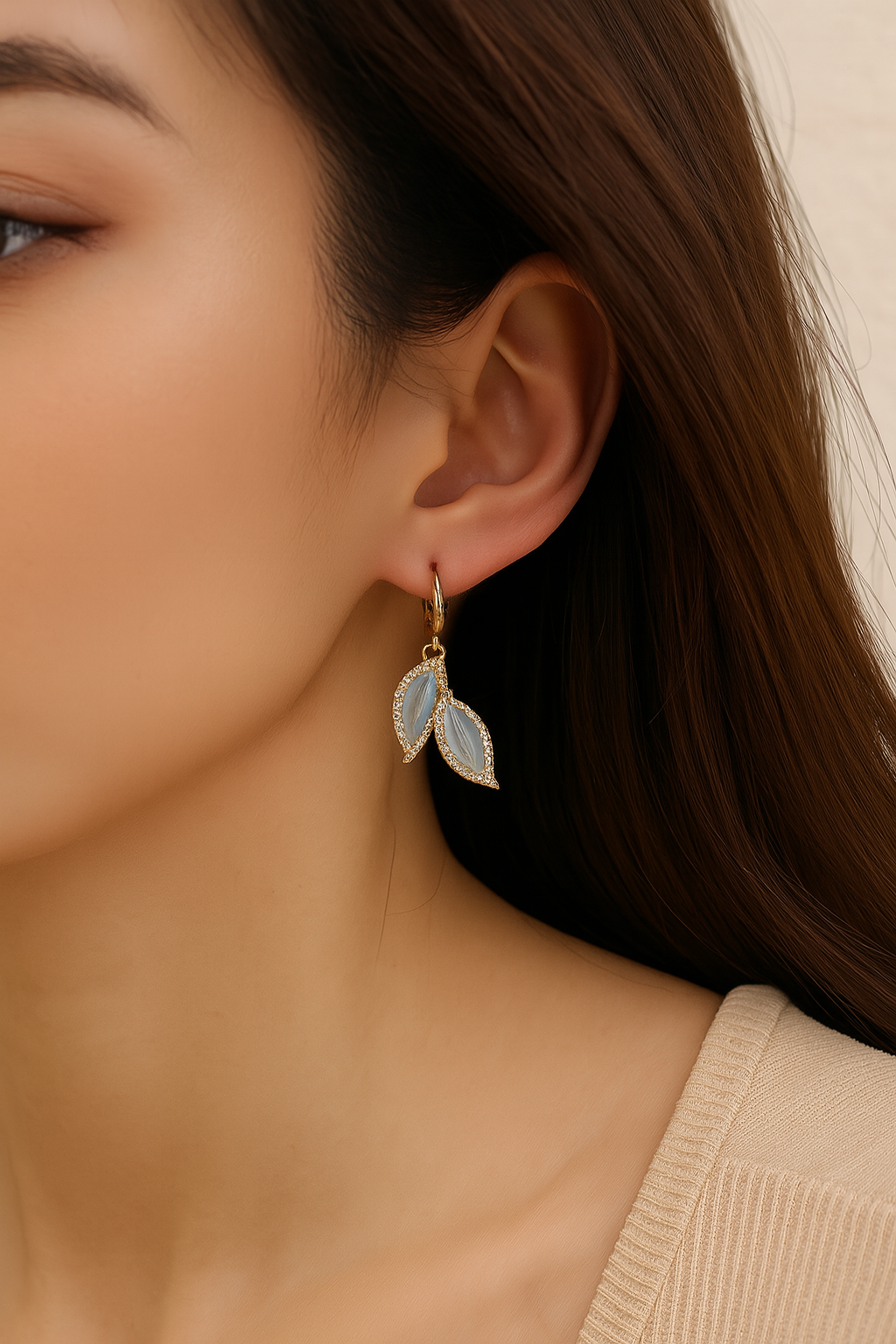 Leaf Dangle Earrings