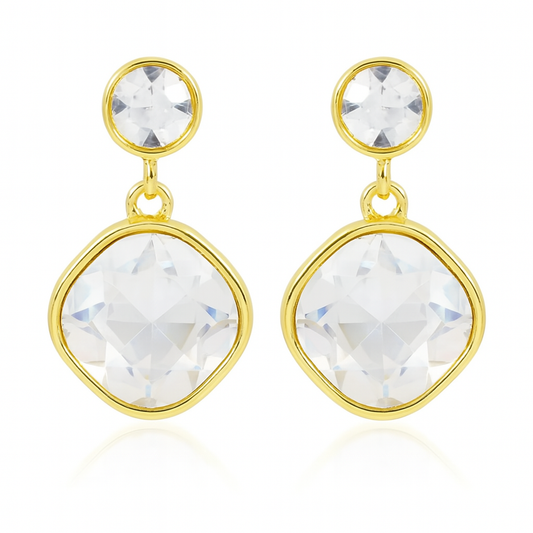 Water Effect Stone Drop Earrings