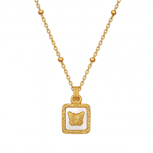 Square Butterfly Link Chain