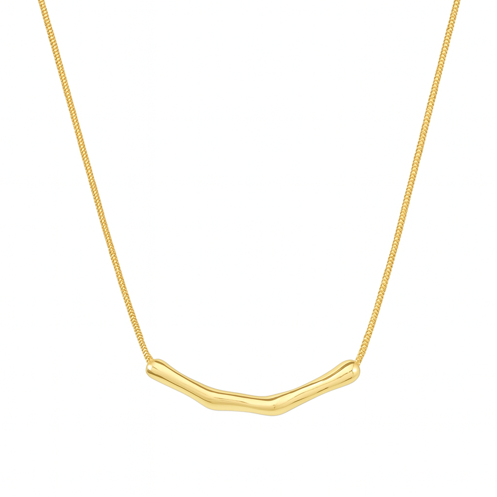 Irregular Bar Bamboo Pendant