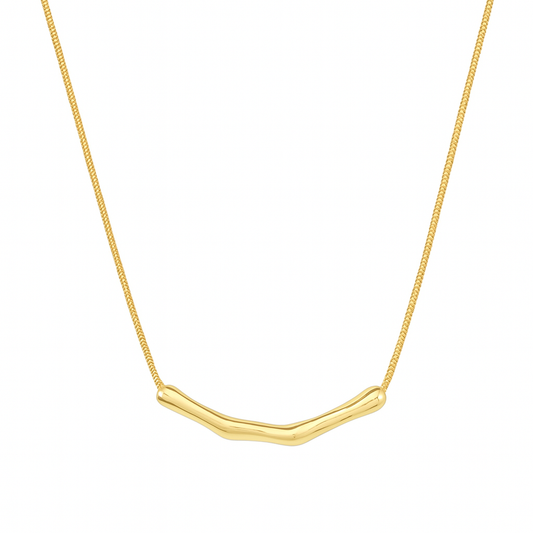 Irregular Bar Bamboo Pendant
