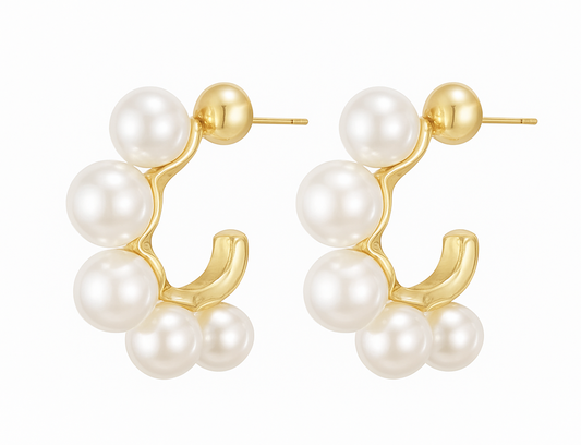 Elegant Pearl Earrings
