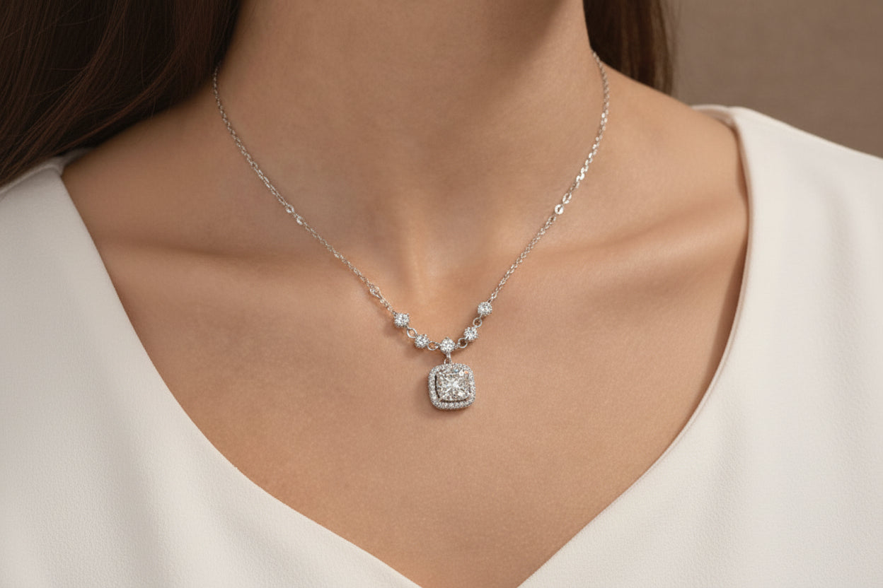 The Duchess – Sterling Silver Necklace